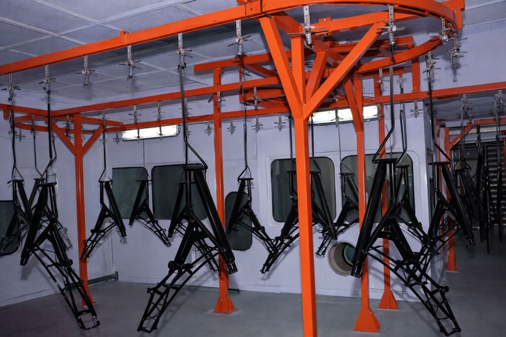 Automatic Conveyorized Powder Coating Plant