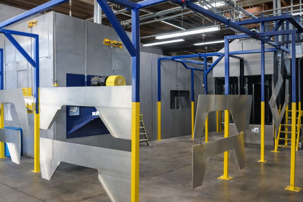 Conveyorized Line Processing | Metal Finishing Process | Powder Coating
